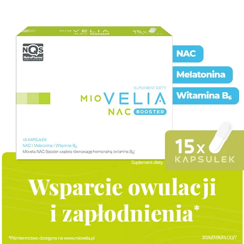 #0 – Miovelia NAC Booster, 15 kaps. - dla kobiet planujących ciążę
