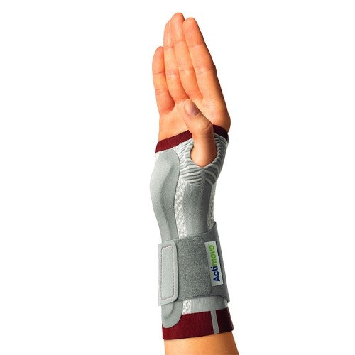 Miniaturka artykułu - #0 Actimove Professional Line ManuMotion Orteza stabilizująca nadgarstek biała prawa M