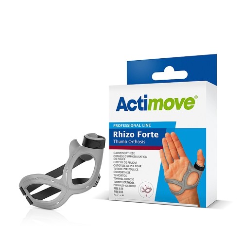 Miniaturka artykułu - #0 Actimove Professional Line Rhizo Forte Orteza kciuka szara prawa L