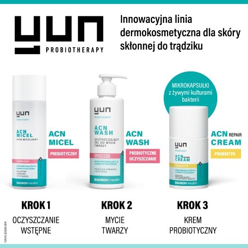 Zdjęcie produktu - 6 YUN ACN MICEL Prebiotyczny płyn micelarny, 200 ml