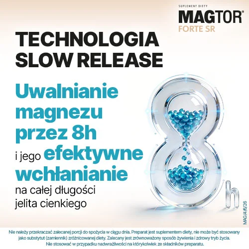 #2 – Magtor Forte SR, 60 tabl. - suplement diety z magnezem i witaminą B6