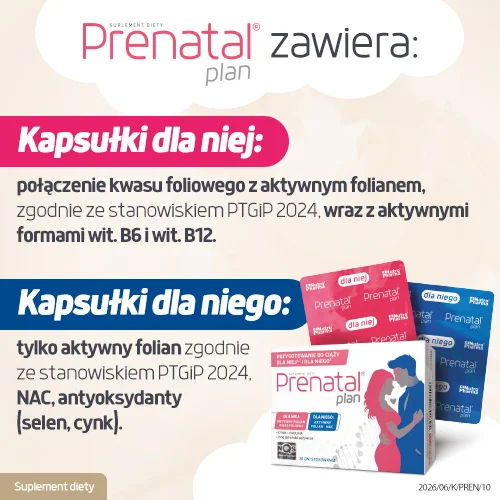 #2 – Prenatal Plan Prenatal Primo, 30 kaps. + Nucleox Primo, 30 kaps. - przygotowanie do ciąży dla niej i dla niego