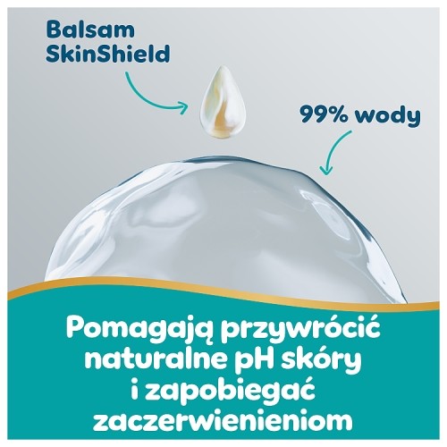 Miniaturka artykułu - #1 Pampers Aqua Soft Touch Chusteczki nawilżane, 60 szt.