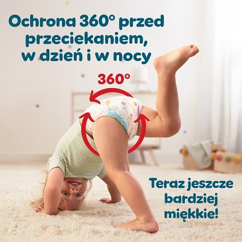 Miniaturka artykułu - #0 Pampers Active Baby Pants 3 Pieluchomajtki dla dzieci, 40 szt.