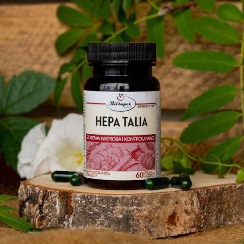 Zdjęcie produktu - 2 Hepa Talia Kompozycja 4 zi&oacute;ł i spiruliny, 60 kaps.
