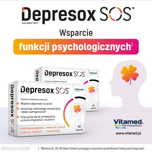 Zdjęcie produktu - 4 Depresox&nbsp;SOS, 30 tabl.
