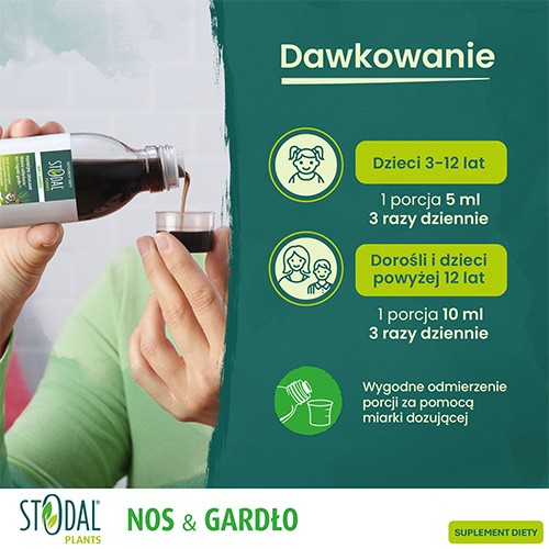 Zdjęcie produktu - 3 Stodal Plants Nos & Gardło, 150 ml