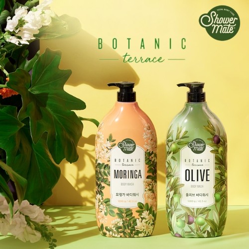 Zdjęcie produktu - 4 Aekyung Showermate Botanic Moringa Żel pod prysznic, 1,2 l