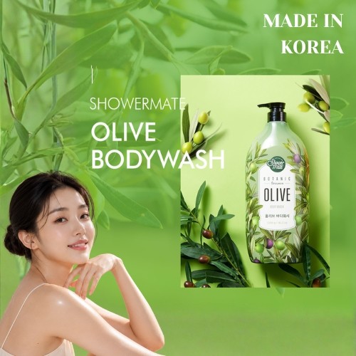 Miniaturka artykułu - #0 Aekyung Showermate Botanic Olive Żel pod prysznic, 1,2 l 