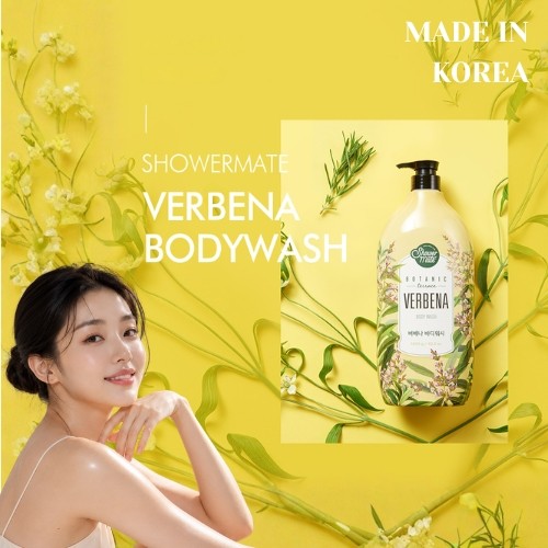 Miniaturka artykułu - #0 Aekyung Showermate Botanic Verbena Żel pod prysznic, 1,2 l