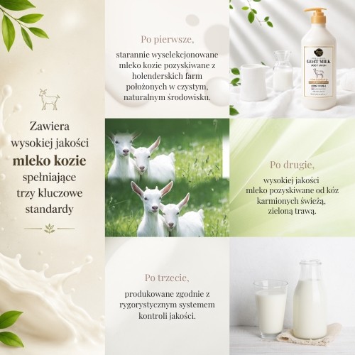 Zdjęcie produktu - 2 Aekyung Showermate Goat Milk Manuka Honey Żel pod prysznic, 800 ml