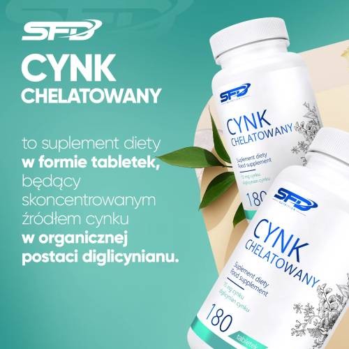 Zdjęcie produktu - 4 SFD Cynk chelatowany, 180 tabl.