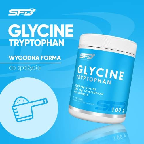 Zdjęcie produktu - 2 SFD Glycine Tryptophan, 100 g