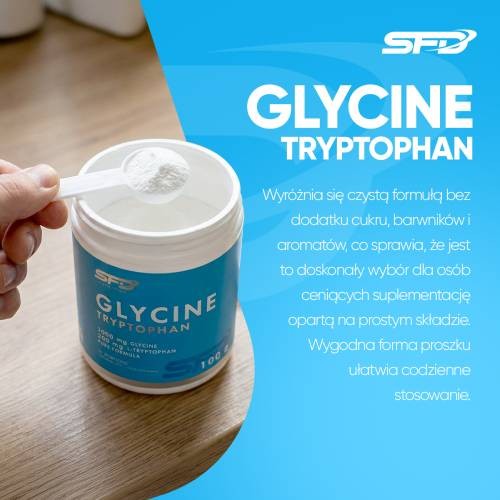 Zdjęcie produktu - 5 SFD Glycine Tryptophan, 100 g