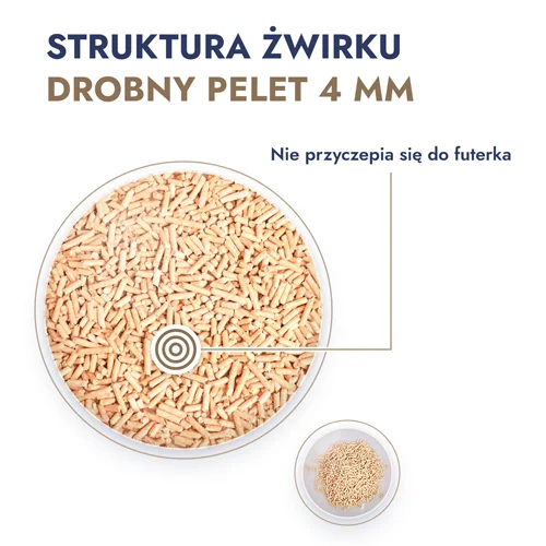 #0 – Animax Pets Pellet 4 mm Żwirek niezbrylający dla gryzoni, 7 l