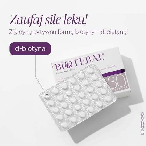 Zdjęcie produktu - 0 BIOTEBAL 5mg, 30 tabletek