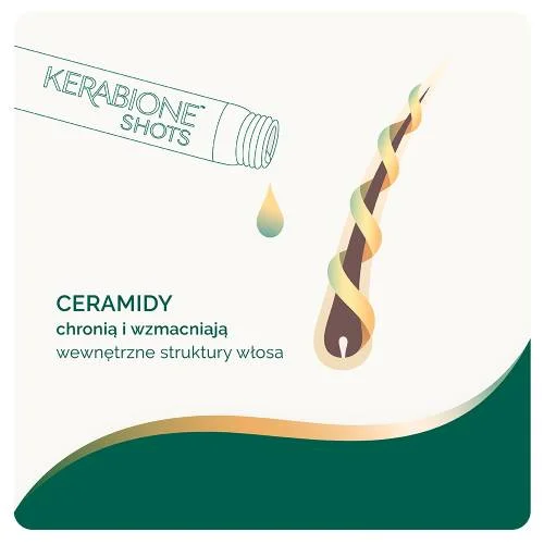 #3 – Kerabione Shots na wypadanie włos&oacute;w do picia, 25 ml