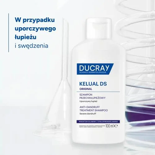 #3 – DUCRAY KELUAL DS Szampon do postępowania w ciężkich stanach łupieżowych, 100ml