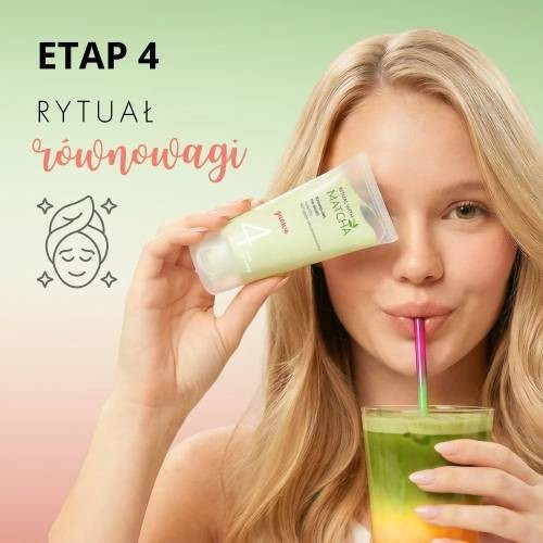 Miniaturka artykułu - #0 AVA Ritual with Matcha 4 Kremo-żel do twarzy na dzień z nicynamidem, 50 ml