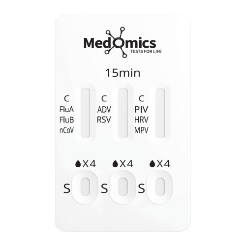Miniaturka artykułu - #0 Medomics Fastest Zestaw testowy do wykrywania ośmiu patogen&oacute;w układu oddechowego