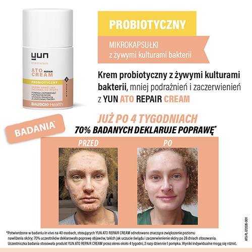 #2 – Yun Ato Repair Cream Krem probiotyczny do twarzy, 50 ml