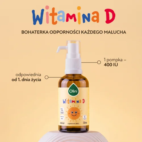 #0 – Olini Witamina D dla dzieci i niemowląt, 30 ml