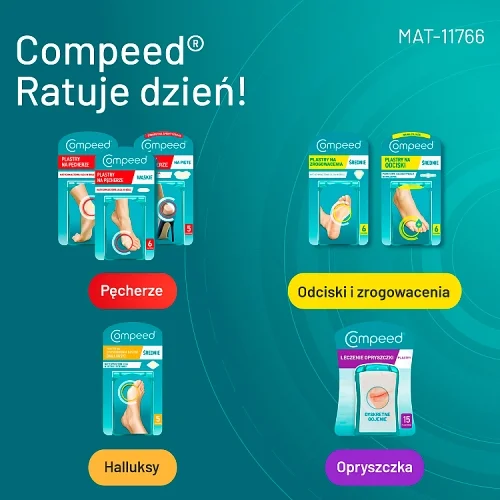 #5 – Compeed Plastry na pęcherze średnie, 5 szt.