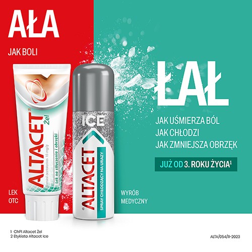 Zdjęcie produktu - 0 ALTACET ICE Spray - 130 ml