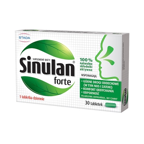 Miniaturka artykułu - #1 Sinulan Forte, 30 tabletek