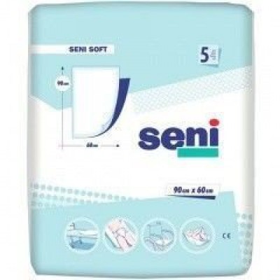 Zdjęcie produktu - 0 SENI SOFT PODKŁADY 60x90cm, 5szt. - Podkłady higieniczne
