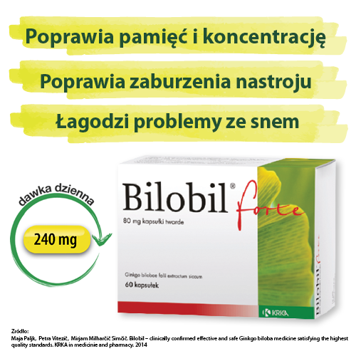 Zdjęcie produktu - 2 BILOBIL FORTE 80mg, 60 kapsułek 