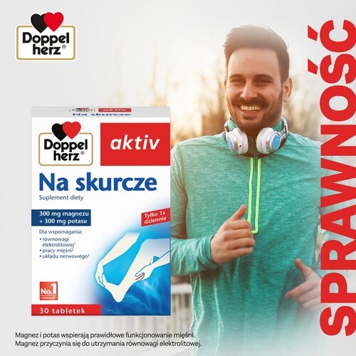 Zdjęcie produktu - 2 DOPPELHERZ AKTIV Na skurcze - 30 tabletek