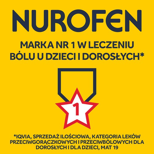 Zdjęcie produktu - 3 Nurofen dla dzieci Tabletki Powlekane 200 mg x 6tbl (od 6 lat)