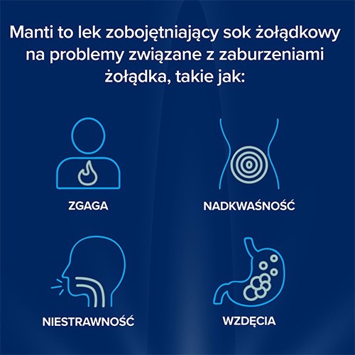 Zdjęcie produktu - 0 Manti - 32 tabletek do żucia i rozgryzania