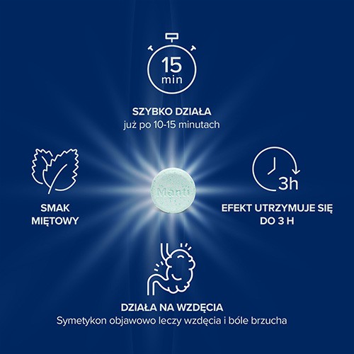 Zdjęcie produktu - 1 Manti - 32 tabletek do żucia i rozgryzania