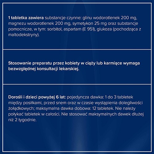 Zdjęcie produktu - 3 Manti - 32 tabletek do żucia i rozgryzania