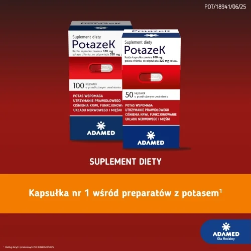 #0 – POTAZEK + chlorek potasu - 100 kapsułek