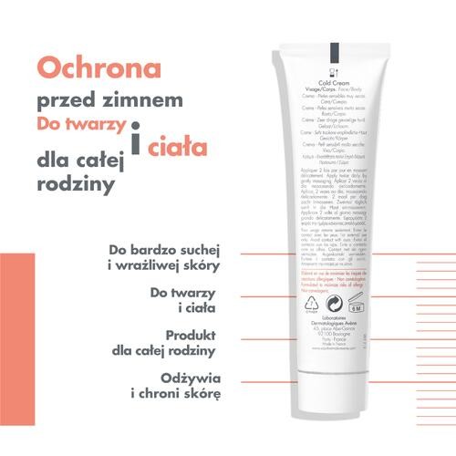 Zdjęcie produktu - 1 AVENE COLD CREAM Krem do skóry suchej, 100 ml