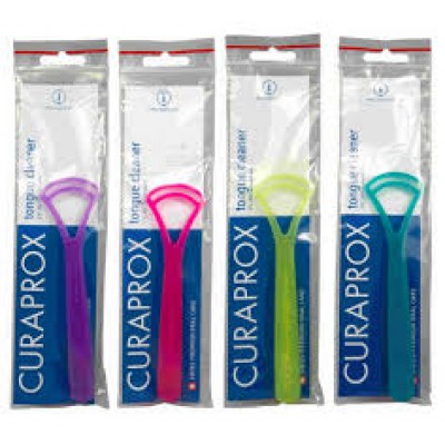 Zdjęcie produktu - 0 CURAPROX CTC 202 Skrobaczka do języka - 1 sztuka