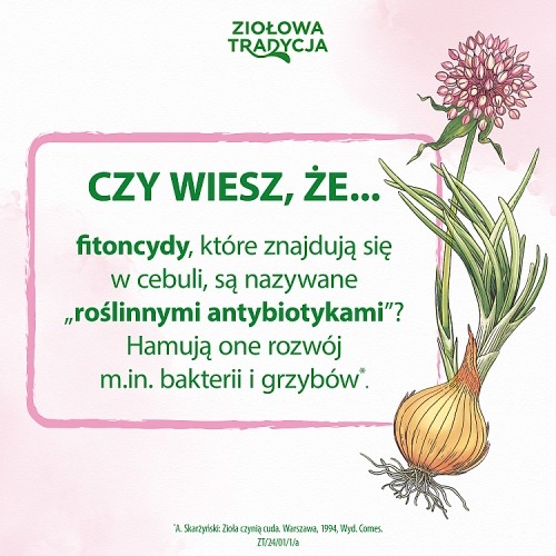 Zdjęcie produktu - 3 Ziołowa Tradycja Syrop z cebuli, 125 g