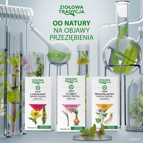 Zdjęcie produktu - 4 Ziołowa Tradycja Syrop z cebuli, 125 g