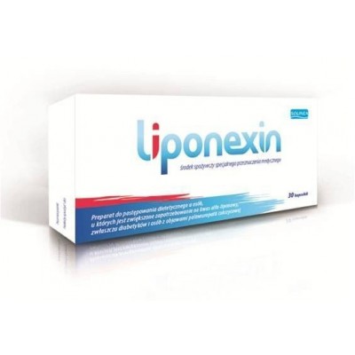 Zdjęcie produktu - 0 LIPONEXIN - 30 kapsułek cukrzyca 