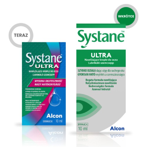 Zdjęcie produktu - 2 SYSTANE ULTRA krople nawilżające do oczu, 10 ml