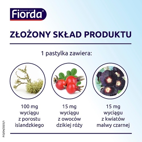 Zdjęcie produktu - 3 Fiorda o smaku czarnej porzeczki, 30 pastylek