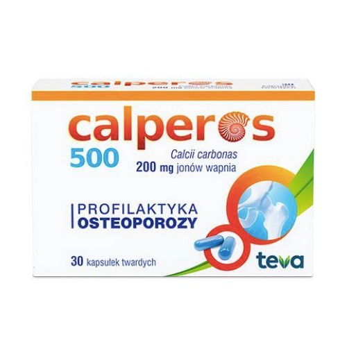 Zdjęcie produktu - 5 CALPEROS 500mg - 30 kapsułek