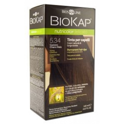 Miniaturka artykułu - #0 Biokap Delicato 5.34 miodowo-kasztanowy - 140 ml 