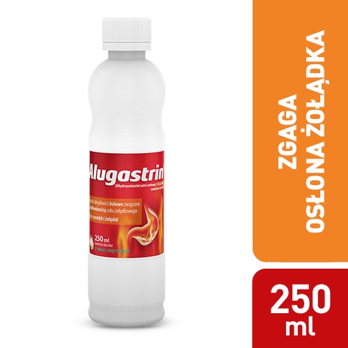 Miniaturka artykułu - #0 ALUGASTRIN Zawiesina, 250 ml 