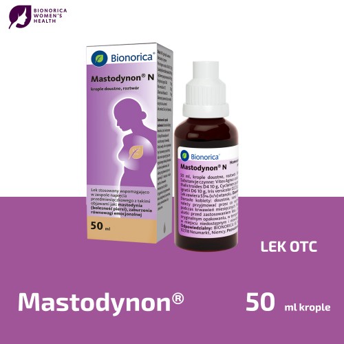 Miniaturka artykułu - #0 MASTODYNON N krople doustne - 50 ml                