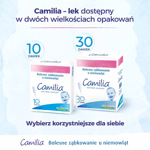 Zdjęcie produktu - 5 BOIRON CAMILIA Roztwór doustny - 30 ampułek x 1 ml 