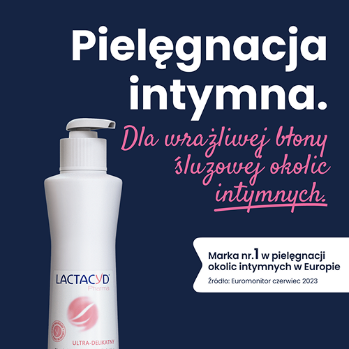 Miniaturka artykułu - #0 Lactacyd Pharma Płyn do higieny intymnej ultra-delikatny, 250 ml